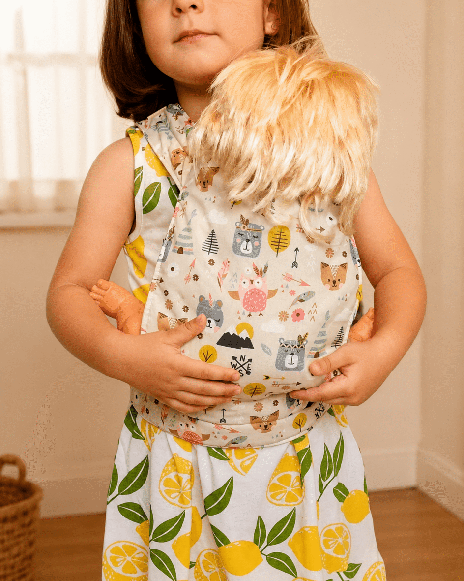 Mochila Portamuñecas – Estampado Animales